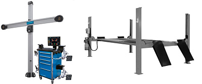 Комплект 1 оборудования для поста сход-развал Hofmann Geoliner 670 XD AC400 Lift KIT, TECO 4004 W CT